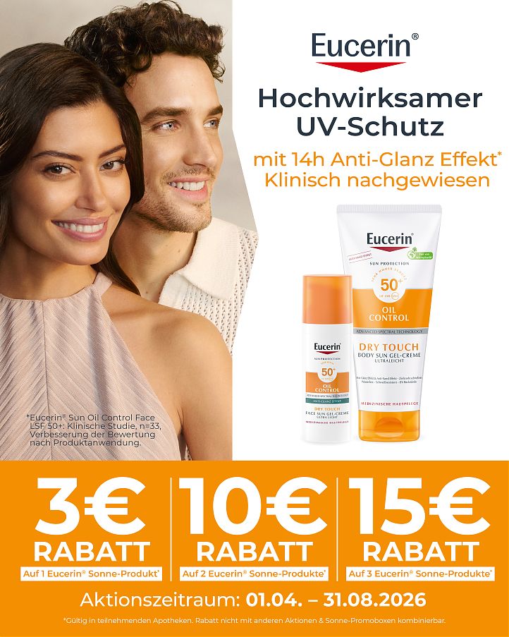 Eucerin Sonnenschutz Aktion